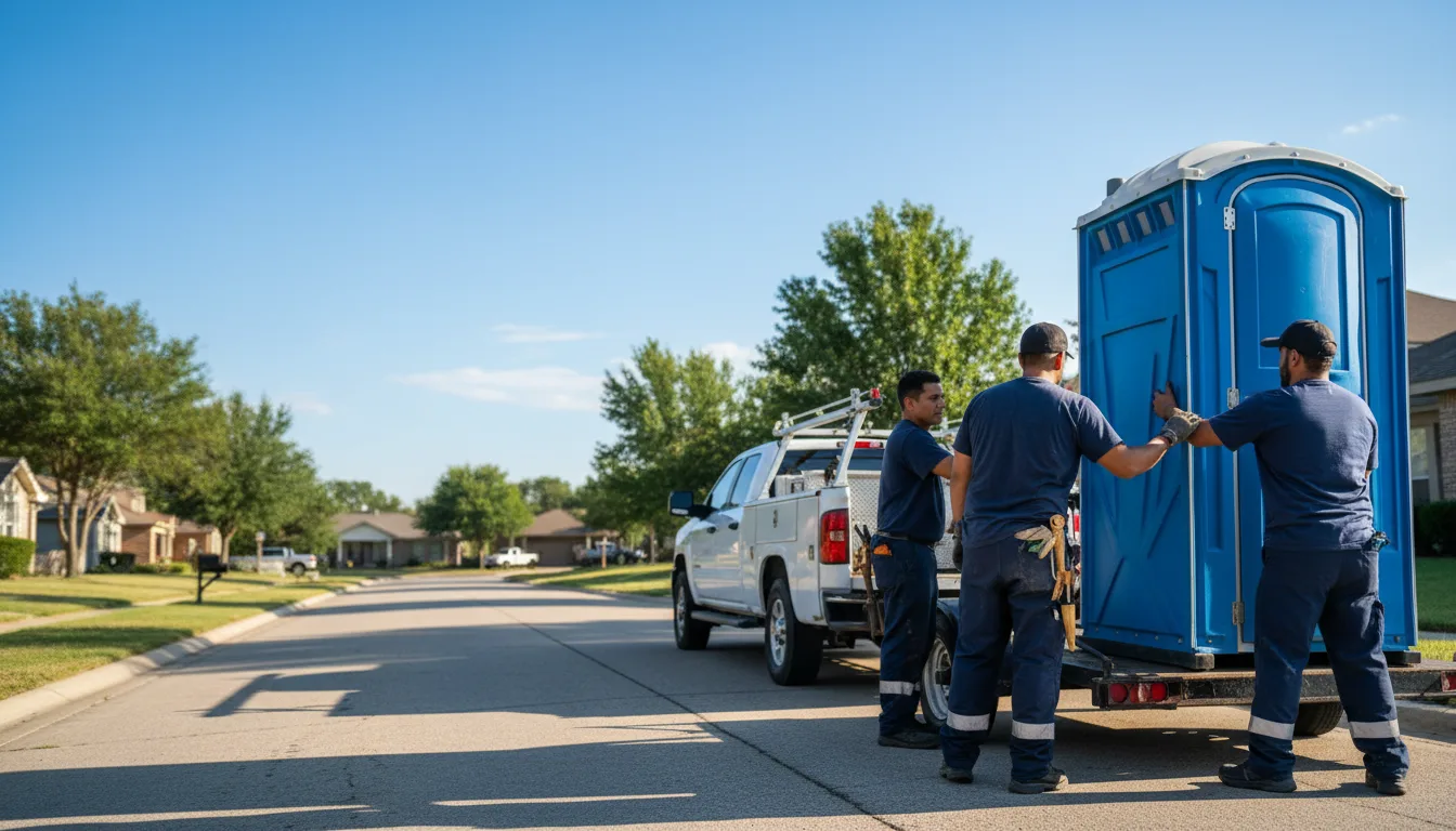 Portable Toilet Rental in Radom, IL near me